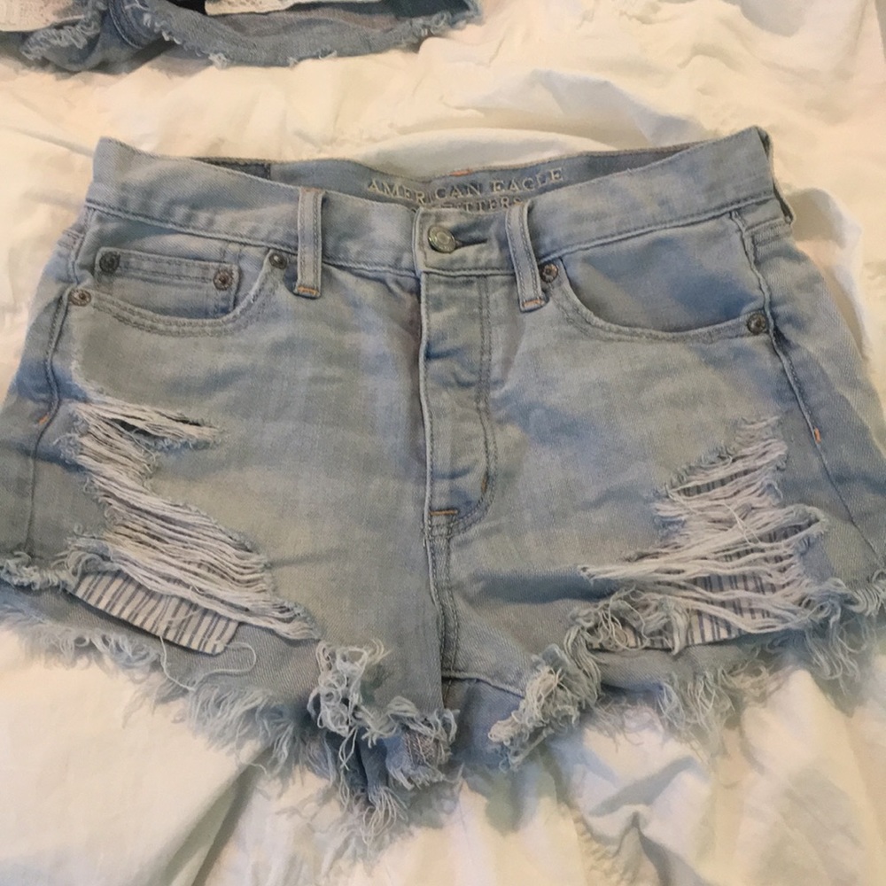 High rise America Eagle shorts